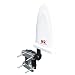 Produktbild RED OPTICUM DVB-T2 Antenne außen OPTIMA HD 750 - Wetterbeständige Fernsehantenne für digitalen DVB-T/T2 & Rundfunkempfang - TV-Antenne 4K Ultra HD-TV - Aktive DVB-T Antenne mit Verstärker