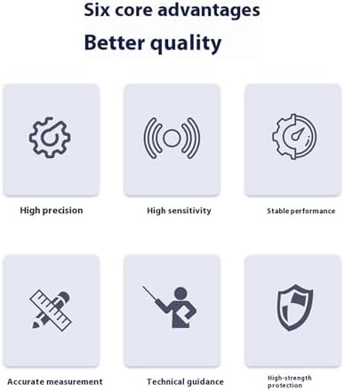 Portable Water Well Depth Gauge, Steel Tape Water Level Meter with Fixed Probe, Accurate Borehole & Tank Level Indicator for Field Use