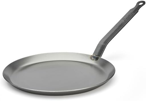 Carbon Plus Steel Pancake pan - Diameter 24 cm -, White