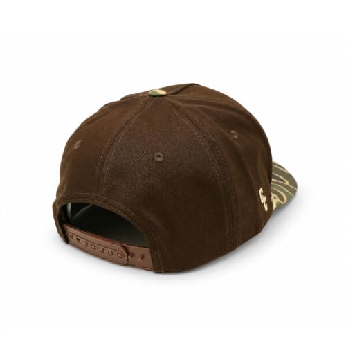 Image of Western Cap - Solid Back Adjustable Snap Back Hat for Men and Women - Ideal for Outdoors and Everyday Wear