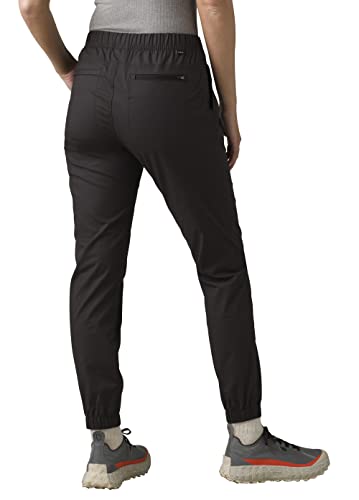 Prana Women's Standard Double Peak Jogger, Charcoal, 4 #TOP2
