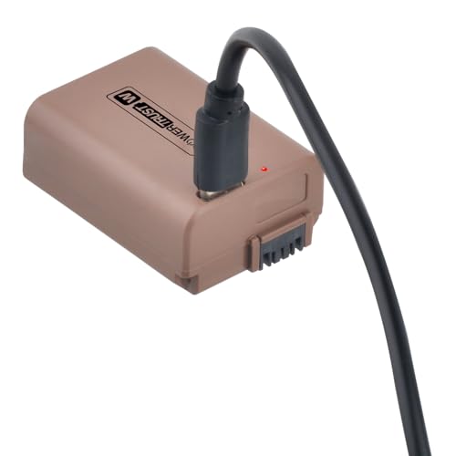 Kit baterías NP-FW50 USB-C para vlogs de viajes con Sony ZV-E10 y RX10 5