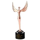 ❤ 【Ausgezeichnetes Material】Die Trophäe besteht aus strapazierfähigem Kunststoff, hat ein wunderschönes goldenes Finish und eine herausragende Höhe, so dass die jungen Gewinner sie mühelos mitnehmen können, weil sie stolz auf ihre Auszeichnungen zusteuern.