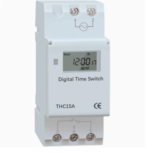 Relais temporisé 12V programmable numérique 16A pour coupure automatique