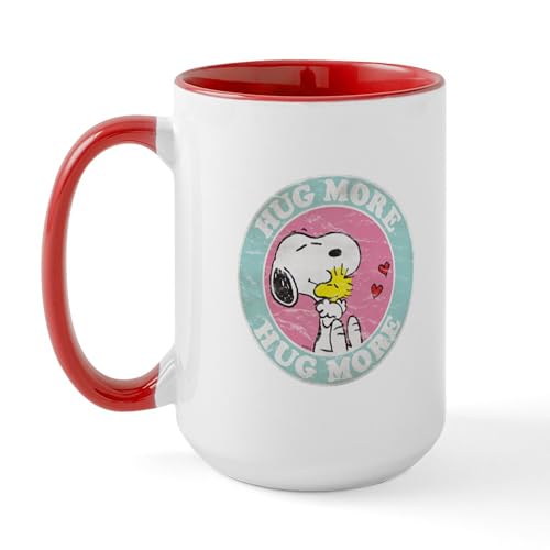 CafePress Test Hug More Mugs 15 oz (444 ml) Ceramic Coffee Mug