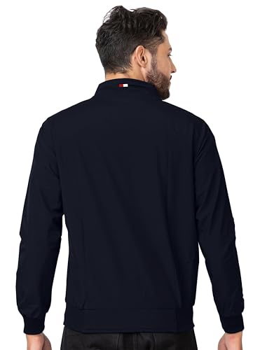 Image of FTX Men Solid Full Sleeve Grey Color Regular Fit Windcheater Casual Jacket
