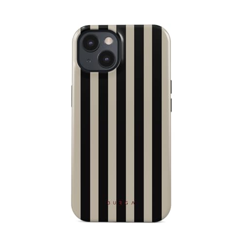 BURGA Unisex Phone Case for iPhone 15 – Dual-Layer Hybrid Design with Shock-Absorbing Silicone & Durable Exterior, Scratch-Resistant Finish and Raised Bezel Edge for Screen Protection & Daily Use