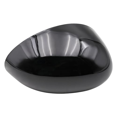 GSRECY Exterior Door Side Wing Rear View Mirror Cover Shell Case Cap Compatible with Mini R55 R56 R57 R58 R59 R61, Auto Power Electric Folding Mirror (Gloss Black) by GSRECY - Used condition - Image 6