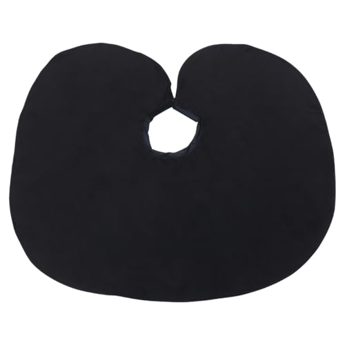 Capa impermeable para peluquería negra 88x70 cm