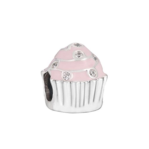 Abalorio charm Pandora plata de ley 925 para pulsera de mujer europea