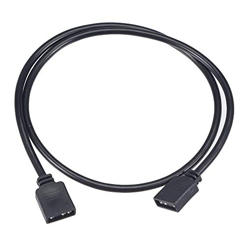 Cable divisor ARGB 3 pines conector hembra 1 a 1 de 50 cm para tira LED 5050 3528 uxcell 4 uds