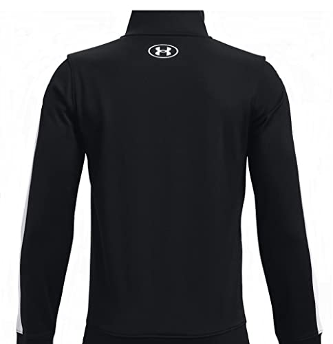 Under Armour Jaqueta masculina com zíper 100% poliéster 1362467 001, Preto, G