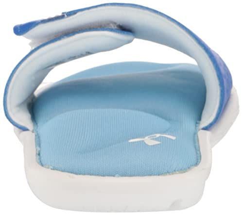Under Armour Boy's Ignite Vi Slide Sandal, (401) Versa Blue/Carolina Blue/White, 5 Big Kid #TOP2