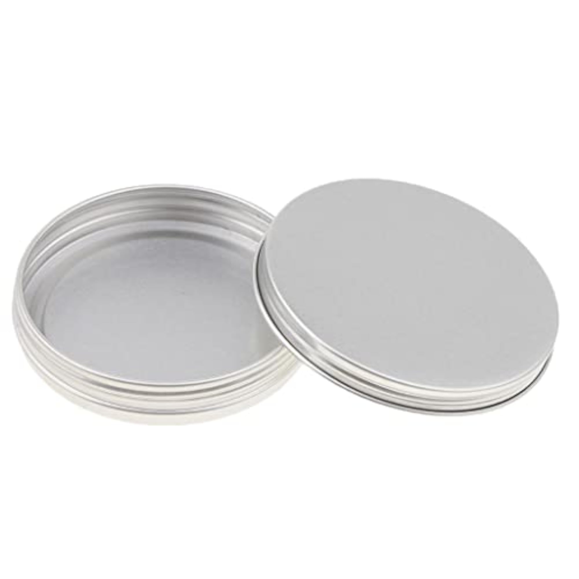 10Pcs Aluminium Empty Tin Jars, Lip Balm Containers