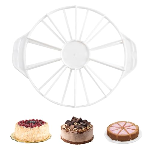 Marcador De Porción De Pastel - Pp 32.5x26.5x3cm | Cortador De Pastel Cortador | Cadreque De Tarta De Queso Para Cortar Pasteles, Queso Y Pan En Partes Iguales En Casa, Fiestas Y Uso Diario De