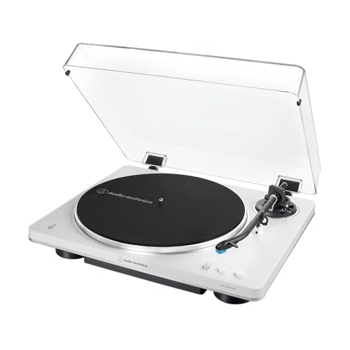Image of Audio-Technica AT-LP70XBT Wireless Turntable (White /Silver)