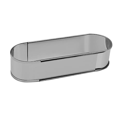 VINTORKY 1pc Stainless Steel Mousse Cake Mold Non-stick Kitchen Gadget for Easy Demoulding for Baking Pastry Decor Compact Portable Design High Temperature Tolerance