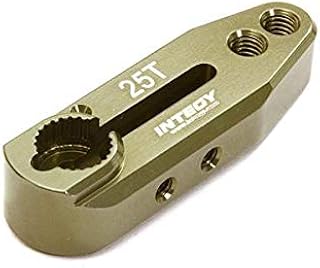 Integy RC Model C28145GUN Billet Machined Alloy Servo Horn 25T for Futaba Type Servo (r=20, 24mm)