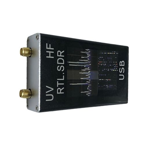 Ehwisbe Short Wave Radio Receiver Rtl2832U+ R820T2 100Khz- 1.7Ghz Full Band Uv Usb Tuner