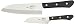 Mac Knife SK-201 Superior Santoku Knife, Set of 2, Silver
