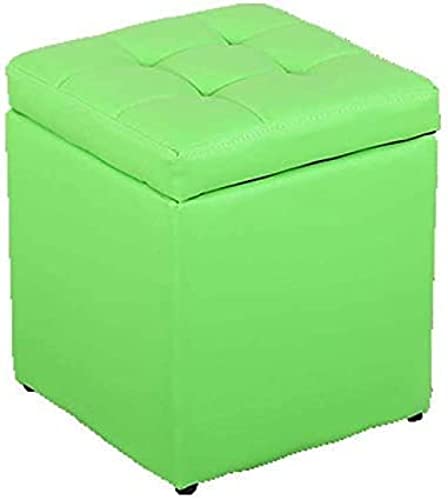 Repose-pieds portable vert fruit doté d'un cube de rangement utile - 2