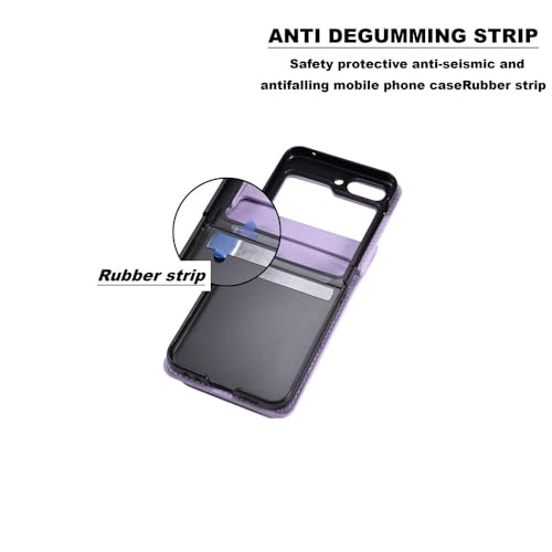 Protection Galaxy Z Flip 7 FE anti-chute avec sangle noire