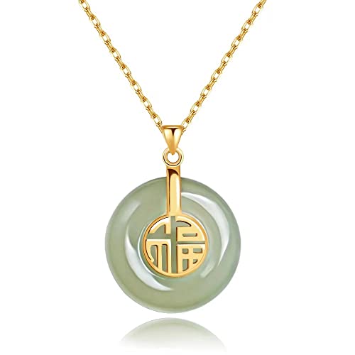 B&D Good Fortune Pendant Necklace in 18kt Gold Plated