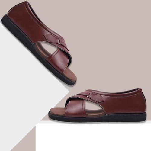 Image of DR PLUS Men's Healthcare, Diabetic and Orthopedic Light Weight MCR /MCP Footwear /Sandals /Slipper /Chappal