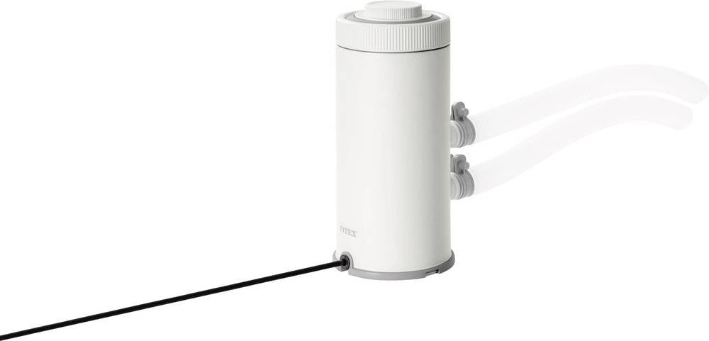 Intex 26604GS C600 Kartuschenfilterpumpe | 2271 l/h | für Pools bis Ø 366 cm | mit Hydro Aeration Technology | 230 V | Komplett-Set mit Zubehör für Installation & sauberes Poolwasser