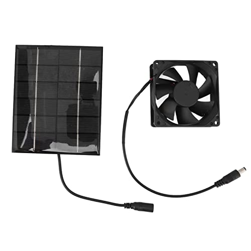 YUYTE Solar Panel Fan Kit, 2 W 6 V Portable Solar Vent Fan Cooler - Image 3