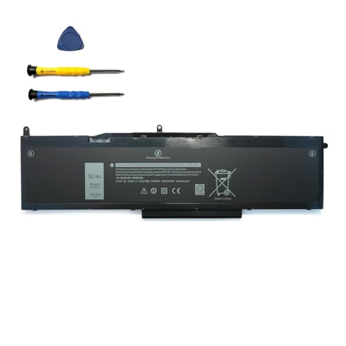Batterie VG93N pour Dell Latitude 5580 5590 et Precision 3520 | 11.4V 92Wh