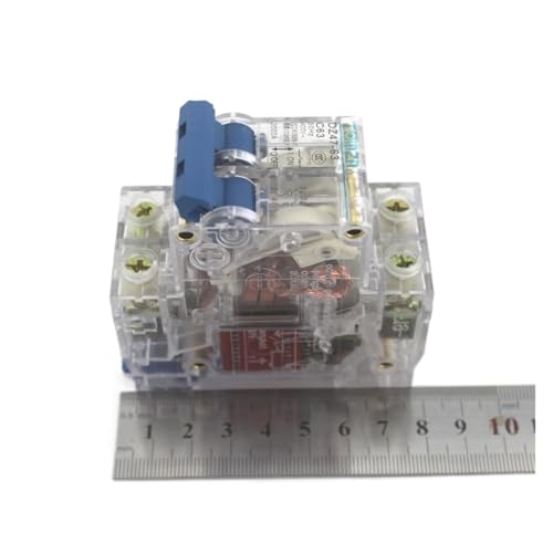 Mini disyuntor 2P 20A con caso transparente DP para control de circuitos 4