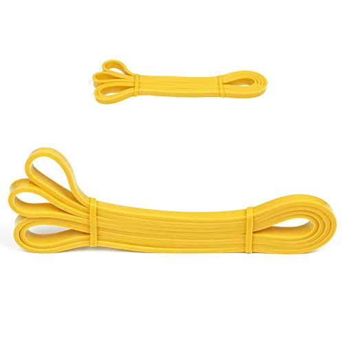 CKB LTD® Fitness 5-15lb Resistance Band 0.64 cm Amarillo Banda Sola | Bandas de Resistencia Pull Up Ejercicio de la Aptitud del Entrenamiento Bandas