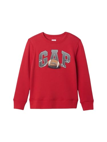 GAP Boys' Relaxed Logo Crew