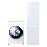 アイリスオーヤマ 新生活セット 家電セット 2点セット ドラム式洗濯機 洗濯8kg 乾燥5kg 白+冷蔵庫170L 白