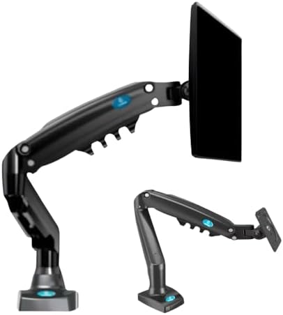 Suporte Braço Articulado Preto Ergonômico para Monitor Design Com...