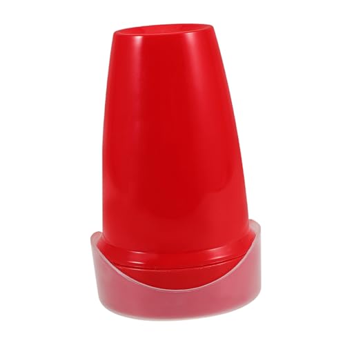 HOMOBABE Tamizador de Harina Pequeño con Mango Rojo Duradero Malla Fina para Repostería y Hogar Fácil de Limpiar y Portátil para Espolvorear Azúcar y Cacao