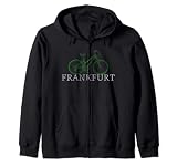 Grüne Mobilität   Nachhaltig mit dem Fahrrad durch Frankfurt Kapuzenjacke