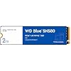Western Digital 2TB WD Blue SN580 NVMe Internal Solid State Drive SSD - Gen4 x4 PCIe 16Gb/s, M.2 2280, Up to 4,150 MB/s - WDS200T3B0E