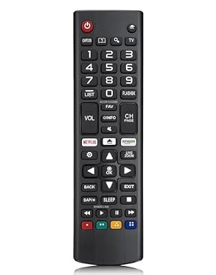 Universal Remote Control for LG TV Remote,AKB75095307 Compatible with All Models for LG Brand, with Netflix Prime Video Shortcut Buttons AKB75375604 AKB75675304 AKB74915305 AKB76037601
