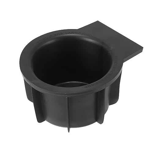 OEM Rear Console Cup Holder Insert Liner For Ford F-150 (2003-2014) - Black Rubber