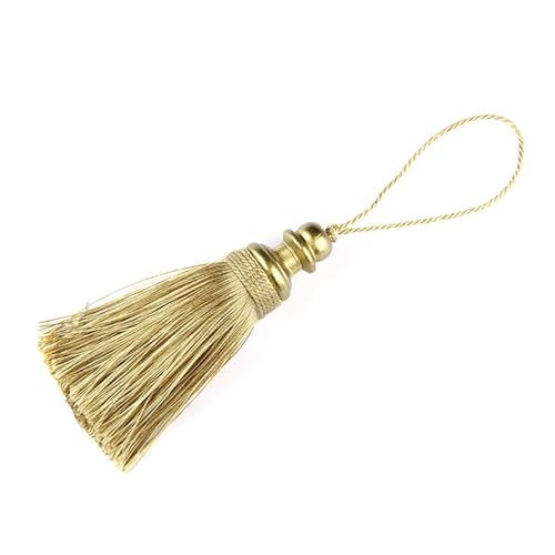 DUXDJRRE Tassels 1PC Tassel with Hanging Rope Silk Sewing Tassels