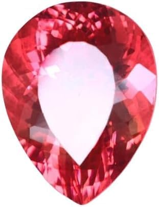 The Leaf Gift 22.75 CT 19X14X11 MM Natural Pink Color Sapphire Certified Pear Shape Loose Gemstone Unisex Best For Making Jewelry And Collection