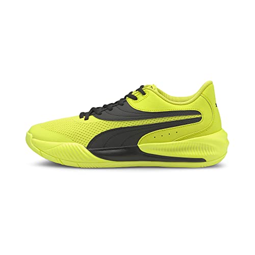 PUMA Unisex Triple Basketballschuh, Yellow Glow Black, 39 EU