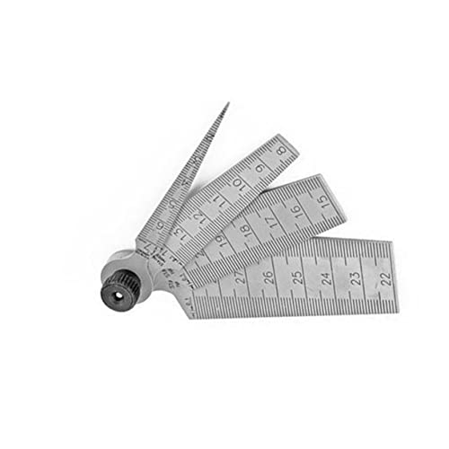 Juego de 8 Calibradores de Acero Inoxidable 7x3.5 cm miniatura 2