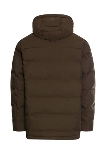 camel active Herren wasserdichte und Winddichte Regenjacke | Übergangsjacke Dunkelbraun, menswear-66 – Ansicht 7
