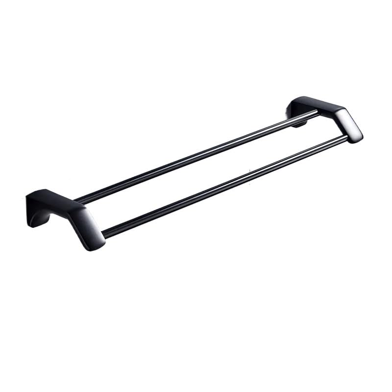 Toallero doble extensible de acero inoxidable con barras de secado rápido
