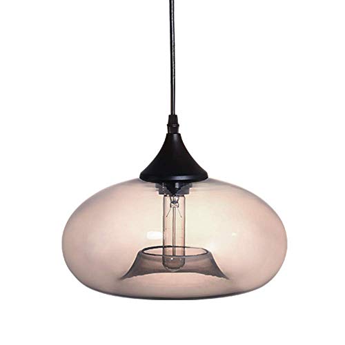 Lustres couleur européenne de plafond en verre ovale éclairage moderne