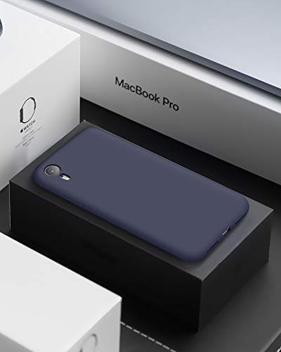 Dtto Compatible With Iphone Xr Case, [Romance Series] Silicone Case With Hybrid Protection For Iphone Xr 6.1 Inch - Dark Blue #TOP5