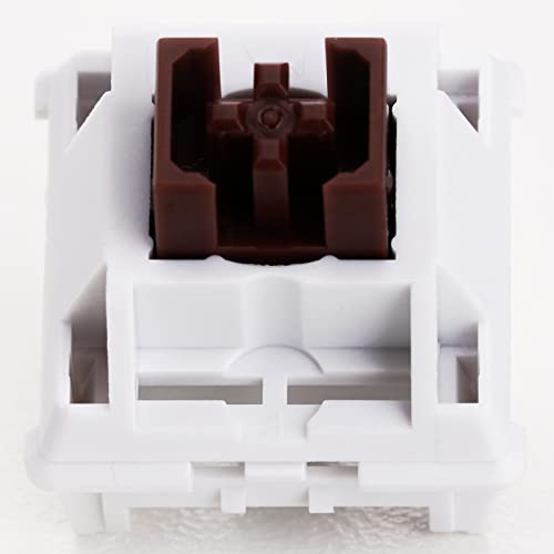 Image of MELETRIX WS Brown Mechanical Keyboard Switches, 5 Pin Pre Lubed Tactile Switches for Mechanical Gaming Keyboard (35pcs)